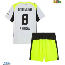 Borussia Dortmund Felix Nmecha #8 Bortedraktsett Barn 2025-26 Kortermet (+ Korte bukser)